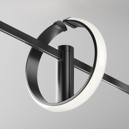 Трековый светильник Zero Flarity 3000K 10Вт 180° TR230-1-10W3K-B. TM Maytoni