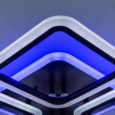 Citilux Марсель Смарт CL232A145E RGB Умная люстра Чёрная