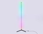 Светильник светодиодный напольный RGB с пультом FL8027 BK черный LED 20W RGB D32*1650 (ПДУ РАДИО 2.4G)
