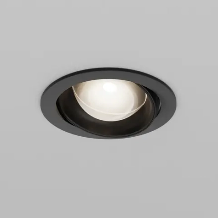 Встраиваемый светильник Линза / Lens 12 Вт 4000 К 70° IP44, DL105-12W4K-B. TM Maytoni