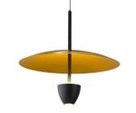 08466-35,20(33) Подвес Синди бронза/золото d35 h160 Led 7W (4000K) с лифтом