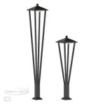 6655/12GL NATURE ODL24 719 черный/металл Уличный светильник IP65 LED 12W 4000K AC85-265V BEARITZ