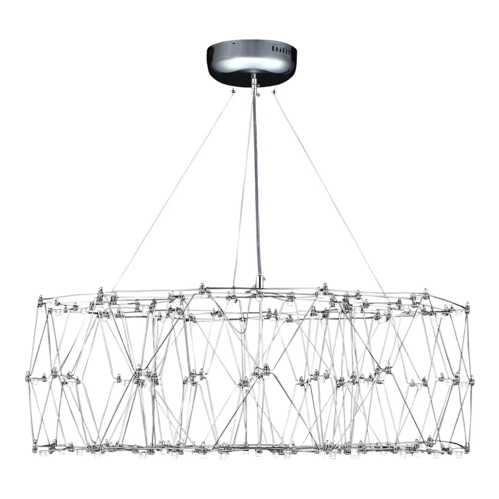 SL6602.103.72 Светильник подвесной ST-Luce Хром/Прозрачный LED 1*72W 4000K SL6602.103.72 Светильник подвесной ST-Luce Хром/Прозрачный LED 1*72W 4000K