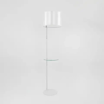 Citilux Батлер CL806010 Торшер со столиком Белый