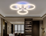 Светильник светодиодный потолочный FA3838/3 WH белый 42W 3000K-6400K+RGB D458*80 (ПДУ РАДИО 2.4G)