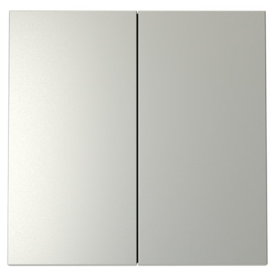 VLS000305 Клавиши для выключателя/переключателя двухклавишного, S70 (сталь). (ТМ Maytoni)