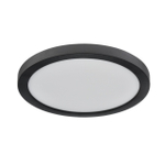 7788/18L MITRA LED SN 537 Светильник пластик/белый/черный LED 18Вт 3000/4000/6500К D225 IP44 CCT/датчик движения NEBULA BLACK