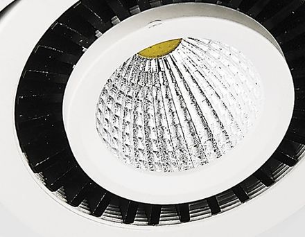 Встраиваемый потолочный светодиодный светильник S505/2 W белый 5+5W