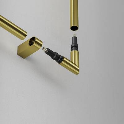 L-образный коннектор для системы Axity, CA006EC-BS. TM Maytoni