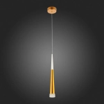 SLE200103-01 Светильник подвесной Золотистый/Золотистый, Белый LED 1*7W 3000K