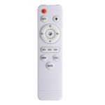 2077/DL PALE SN 142 Светильник пластик/белый/прозрачный LED 48Вт 3000-6300K D390 IP43 пульт ДУ DINA