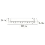 Трековый светильник Arte Lamp FLASH A4575PL-1BK, 1хLED