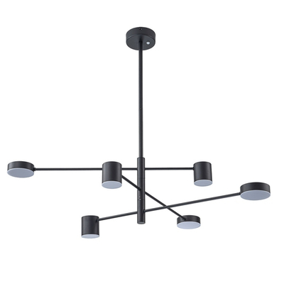 Люстра на штанге Arte Lamp STANLEY A2476PL-40BK, 1хLED