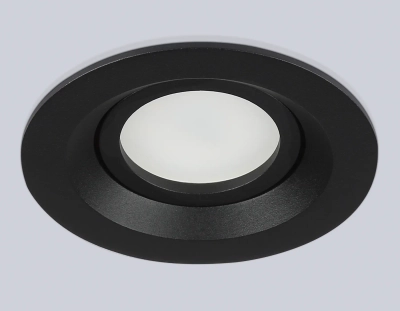 Светильник встраиваемый TN102742 BK черный IP20 GU5.3 D95*25