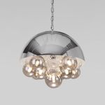 Подвесной светильник со стеклянными плафонами 30178 хром