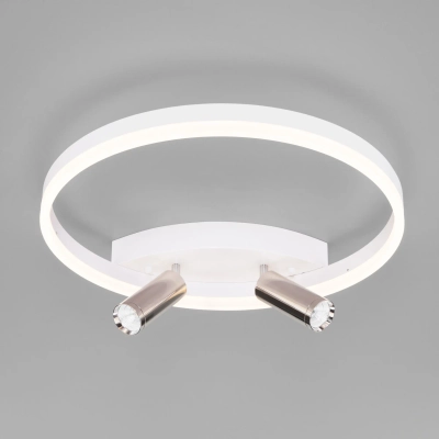 Умный потолочный светильник Eurosvet Luminari 90247/3 90247/3 белый/хром Smart, LED