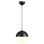 4958/1A PENDANT ODL22 471 черный/металл/белый/стекло Подвес E27 1*40W PINGA