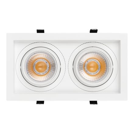 Светильник MS-VORTEX-BUILT-S250x140-2x30W Day4000 (WH-WH, 30 deg, 230V) (Arlight, IP20 Металл, 5 лет)