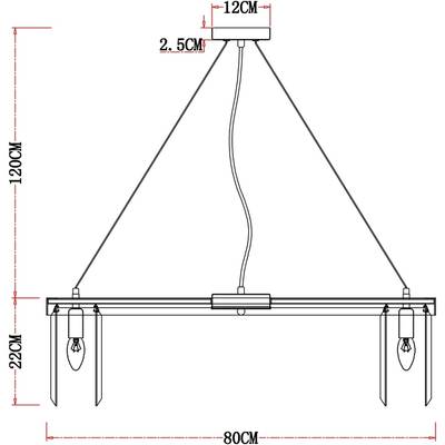 Подвесная люстра Arte Lamp SECUNDA A1003LM-12CC, 12хE14