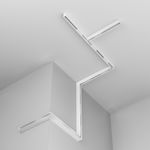 Шинопровод 2 м Exility накладной/подвесной белый, TRX034-412W. TM Maytoni