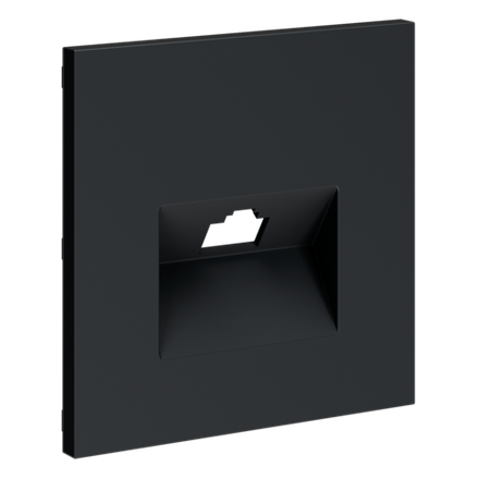 VLS001307 Накладка для розетки компьютерной RJ45 кат.6, S70 (графит). (ТМ Maytoni)