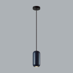 5060/1C PENDANT ODL24 377 темн.синий/черный/металл Подвес GU10 LED 4W COCOON