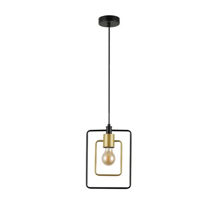 Подвесной светильник Escada 1165/1S E27*40W Black/Gold