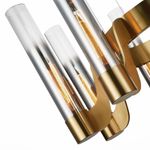 SL1235.303.08 Люстра подвесная ST-Luce Латунь/Хром, Прозрачный E14 8*40W