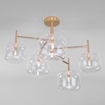 Потолочная люстра в стиле лофт 70128/5 золото