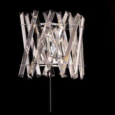 Citilux Ингвар CL334421 Бра хрустальное с выключателем Хром