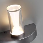 7143/5WL HIGHTECH ODL26 Настенный светильник  черный gun powder/акрилл/металл IP20 LED 5W 402Лм 3000K 180° 220V DEFANCE