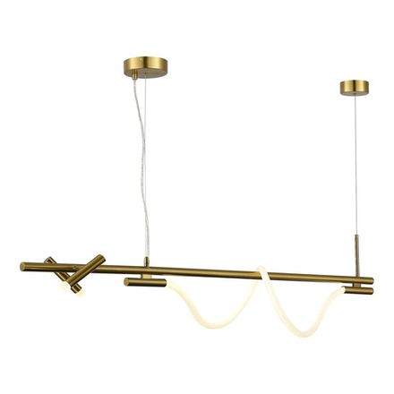 SL6118.303.03 Светильник подвесной ST-Luce Латунь/Латунь LED 2+1*3+11W 4000K