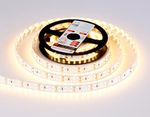 Светодиодная лента двухрядная GS3601 2835 204Led/ 20W m/ 24V IP20 3000K/ 5000*14*1.2mm/ кратность резки 72mm (2 конт.)