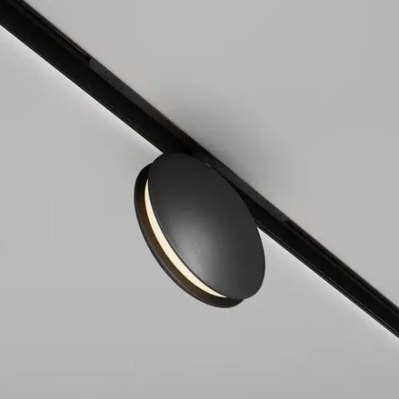 Трековый светильник Контур / Outline Exility 3000K 6Вт 180°, TR090-2-6W3K-B. TM Maytoni