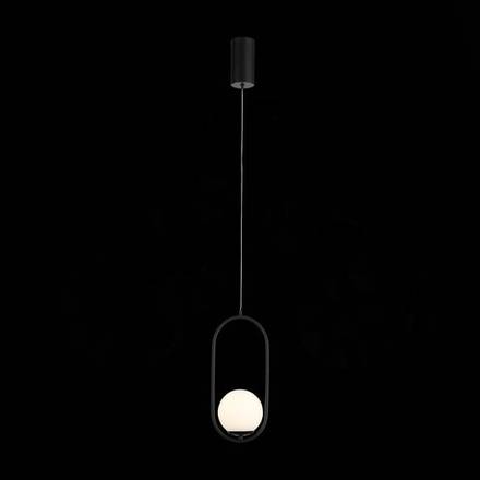 SL395.403.01 Подвес ST-Luce Черный/Белый LED 1*8W 4000K