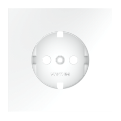 VLS000602 Накладка для розетки с заземлением, S70 (белый матовый). (ТМ Maytoni)