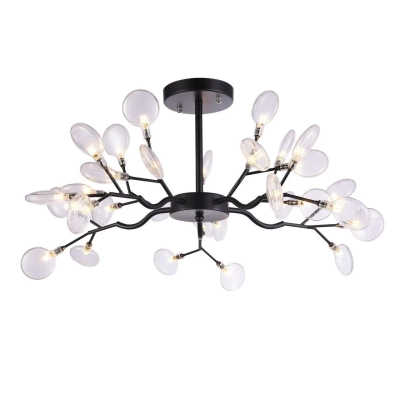 Подвесная люстра Skein 2480-10P, 30*G4LED*3W, 4914LM, 3000K. ТМ F-Promo