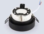 Светильник встраиваемый TN51817 BK черный IP20 GX53 D100*63