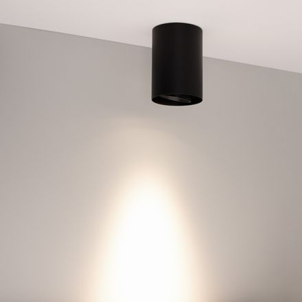 Светильник SP-FOCUS-R86-10W Day4000 (BK, 24 deg, 230V) (Arlight, IP54 Металл, 5 лет)