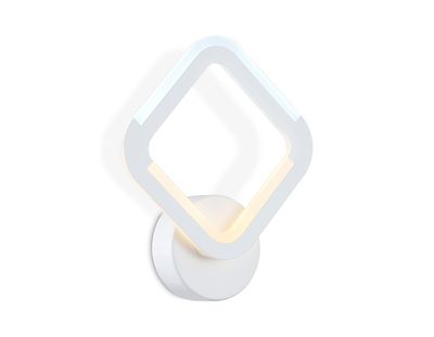 Светильник светодиодный настенный FA8951 WH белый 10W 3000-6000K 245*205*50