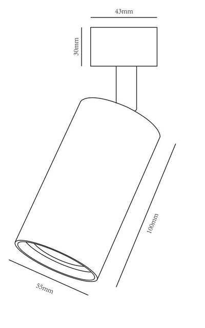 Трековый светильник Arte Lamp RIDGE A1518PL-1BK, 1хGU10