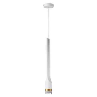 4384/5L HIGHTECH ODL23 253 белый/металл/акрил Подвесной св-к IP20 LED 5W 350Лм 3000K NILO