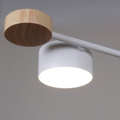 03751-0.3-10 WT+WOOD GX53 светильник потолочный