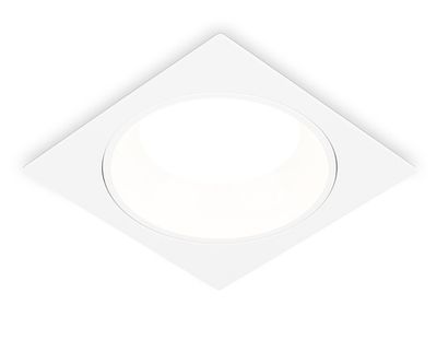 Светильник встраиваемый TN52341 SWH/GWH белый песок/белый глянец GX53 max 12W 115*115*25