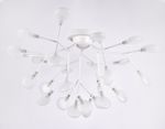 Потолочная люстра TR3011/27 WH/FR белый/матовый G4*27 max 20W D730*430 (лампы LED G4 1.5W 4200K в комплекте)