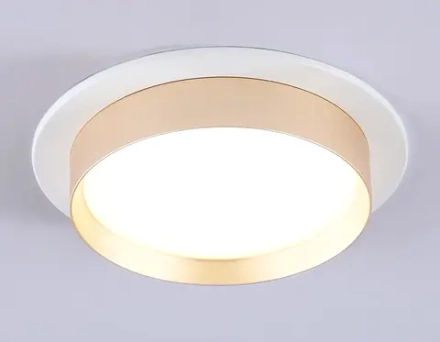 Светильник встраиваемый TN5226 WH/GD белый/золото GX53 max 12W D110*35