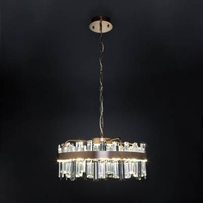 Подвесной светодиодный светильник с хрусталем 417/1, LED