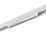 358617 SHINO NT21 064 белый Трековый низковольтный св-к диммируемый с ДУ, со сменой цв.температуры IP20 LED 3000~6500К 12W 48V FLUM