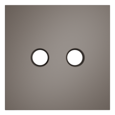 VLS001614 Накладка для розетки телевизионной оконечной TV+SAT, S70 (капучино). (ТМ Maytoni)