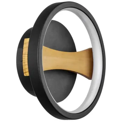 723627 Бра LODI LED 9W 720LM ЧЕРНЫЙ/ДЕРЕВО 3000K Lightstar